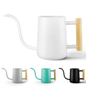 HB Design Co 35oz watering can with long spout for precise indoor plant watering.