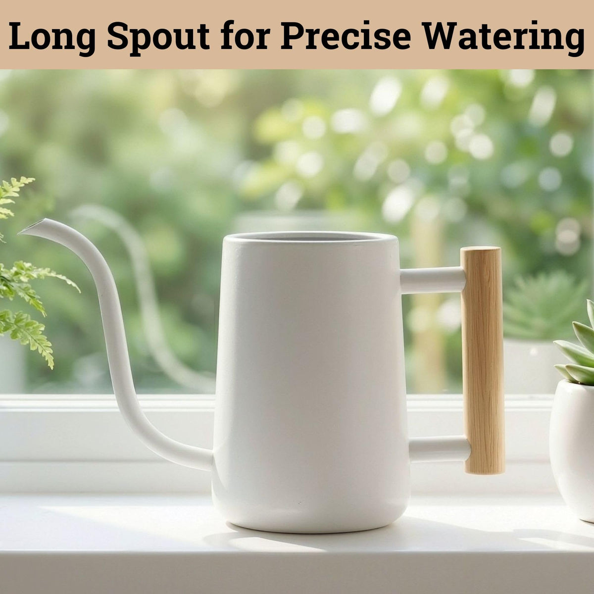 HB Design Co gentle flow suited for delicate seedlings and succulents.