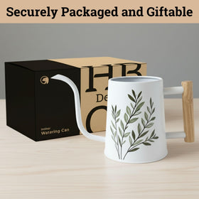 HB Design Co decorative white vessel doubles as stylish home decor.
