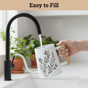 HB Design Co 35 oz capacity supports watering multiple plants at once.