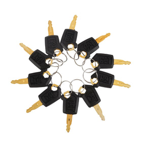 Hbsuh Cat Keys 5P8500 pack durable steel core close-up.