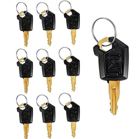 Hbsuh Cat Keys 5P8500 pack front view with robust steel construction.