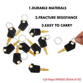 Hbsuh Cat Keys 5P8500 pack side view highlighting compact design.