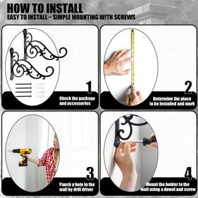 HCDHAKN windchime hanger bracket adds outdoor decoration.