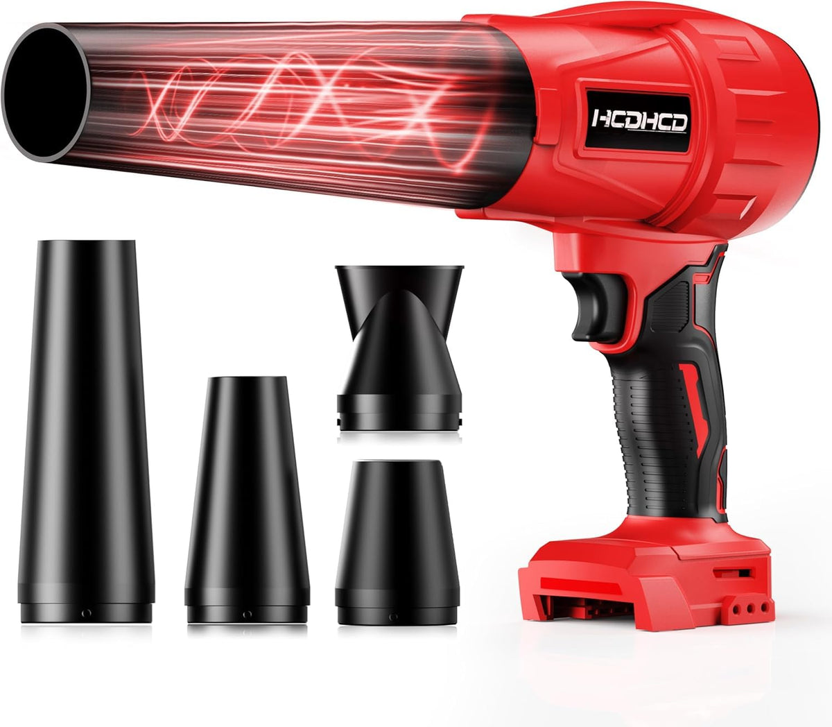 HCDHCD cordless leaf blower body showing compact design for easy handling.