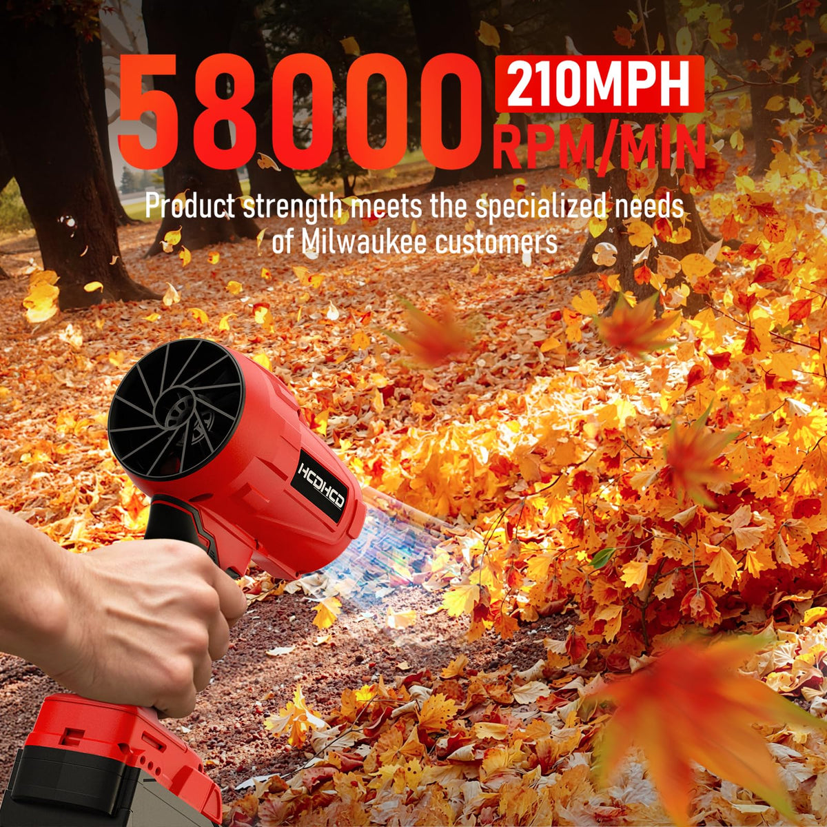 HCDHCD lightweight body with soft-grip handle reduces fatigue during use.