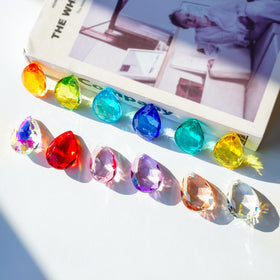 H&D HYALINE & DORA 38mm prisms refract sunlight for dreamy window decor