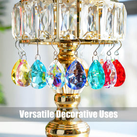 H&D HYALINE & DORA crystal suncatchers brighten weddings and garden accents