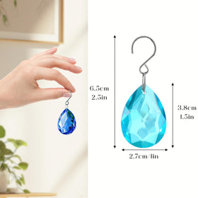 H&D HYALINE & DORA crystal suncatchers enhance DIY crafts like dream catchers