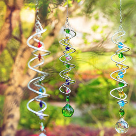H D HYALINE & DORA wind spinner decor for garden and patio