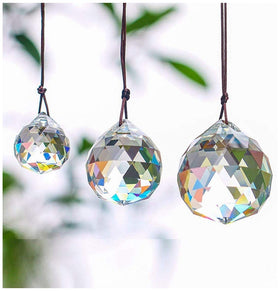 H&D HYALINE & DORA 20mm clear crystal ball for sun catchers enhances natural light