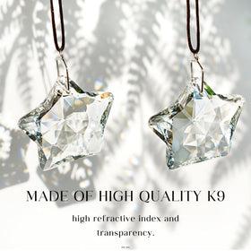 H&D HYALINE & DORA 2-inch sun catcher for garden or patio.