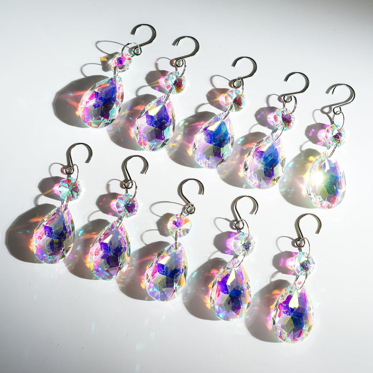 H&D HYALINE AND DORA bauhinia crystal suncatcher bead perfect for wedding centerpieces and parties.