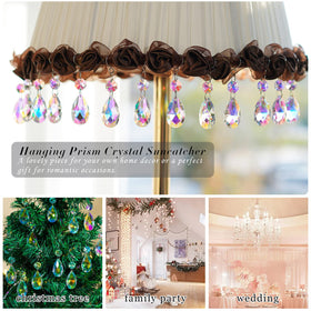 HD Hyaline & Dora chandelier prism set for elegant room decor