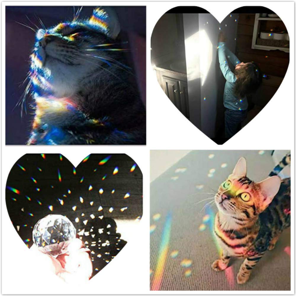 H&D HYALINE & DORA 30mm crystal ball prism hanging adds twinkling accents