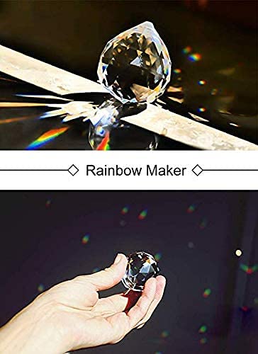 H&D HYALINE & DORA 40mm crystal ball prism hanging delivers shimmering reflections