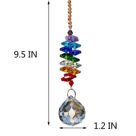 HD Hyaline & Dora garden porch suncatcher brightens outdoor corners with tiny rainbows.