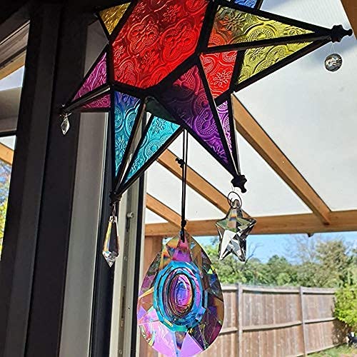H&D HYALINE & DORA sun catcher prism makes a gift worthy sparkle.