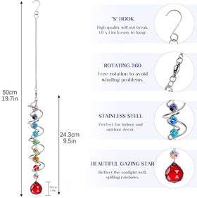 H&D HYALINE & DORA glass ball prisms providing sparkling light accents