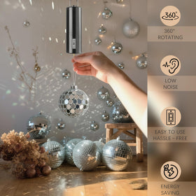 H&D HYALINE & DORA rotating motor adds motion to decor