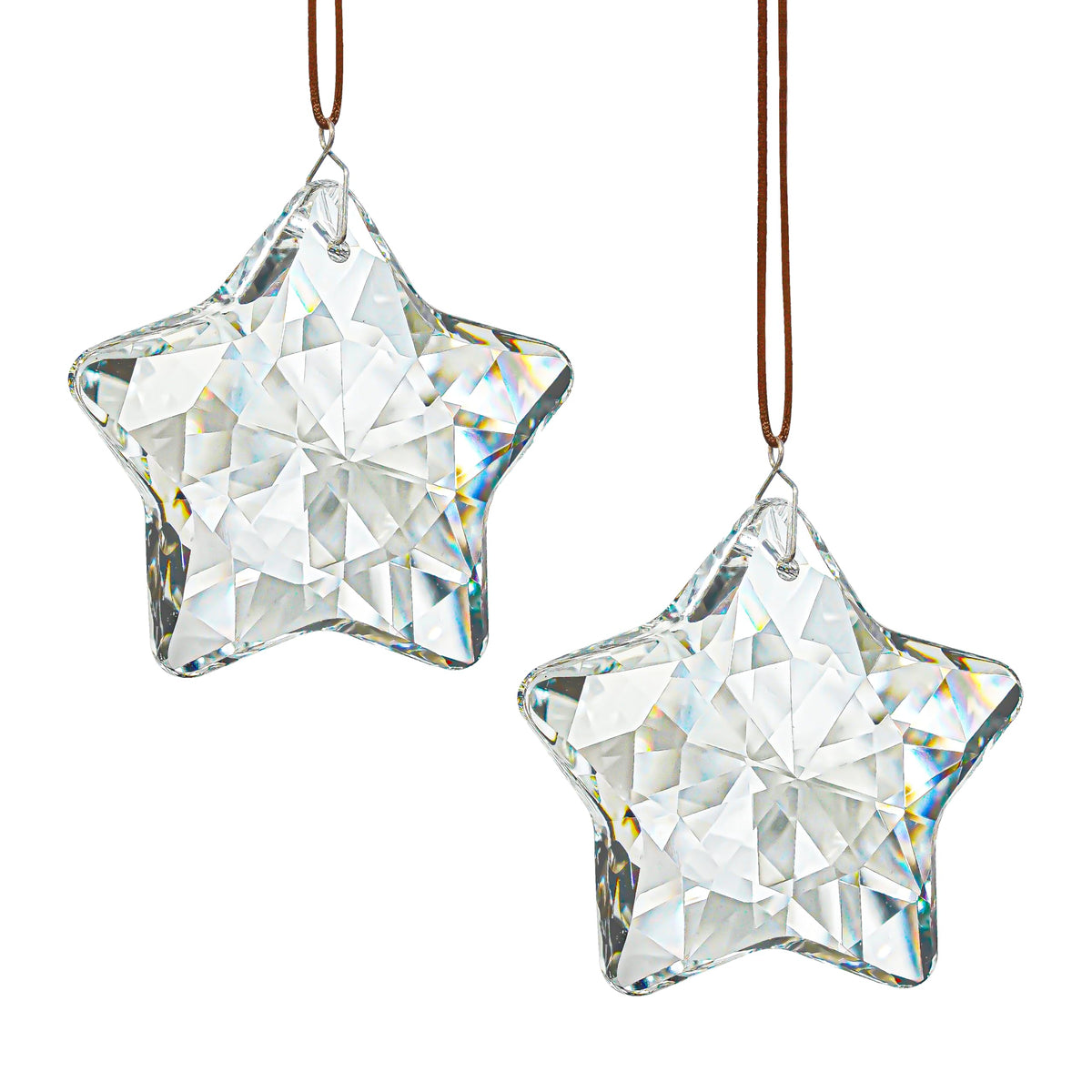 H&D HYALINE & DORA star prism for windows creates sparkling light reflections.