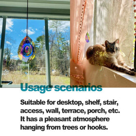 H&D HYALINE & DORA chandelier pendant adds sparkle to decor.
