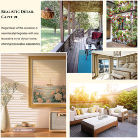 H&D HYALINE & DORA window decor with colorful light refractions