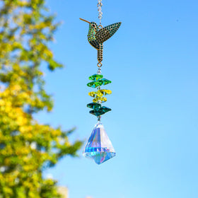 HD Hyaline Dora window hanging decor brightens sunlit spaces with crystal sparkle