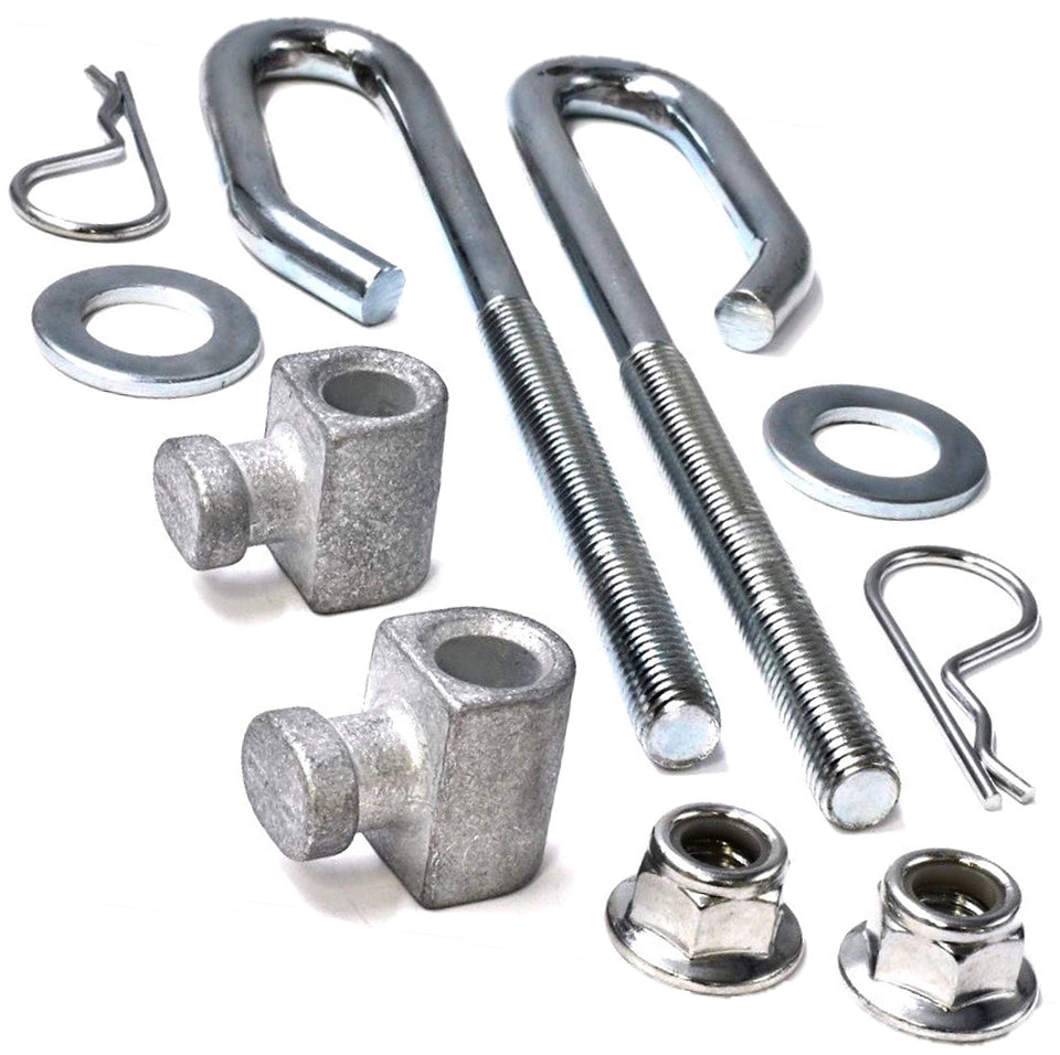 HD Switch deck lift hanger rod for John Deere GX24864 enhances mounting stability.