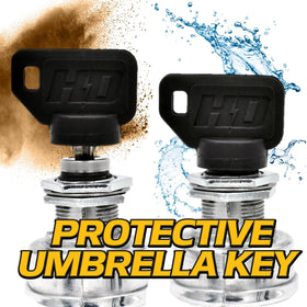 HD Switch 3-keys-set close-up, ensures ready access and secure operation.