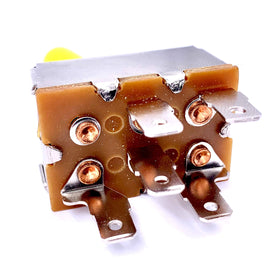 HD Switch AM39489 yellow rubber grip closeup for secure grip during heavy-duty use.