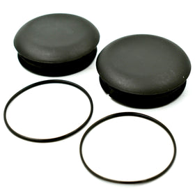 HD Switch caster spindle cap 2-pack replaces Deere parts for smoother mower operation.