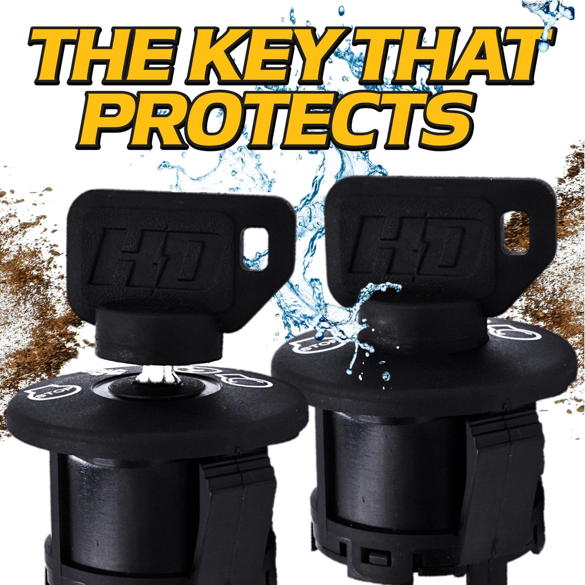 HD Switch complete kit with switch, umbrella key, and spare key