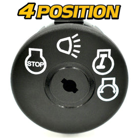 HD Switch four-position seven-terminal design enables precise control with headlights.