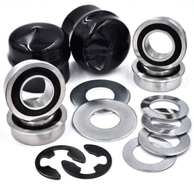 HD Switch front wheel bearing bushing for smoother rotation and extended mower life