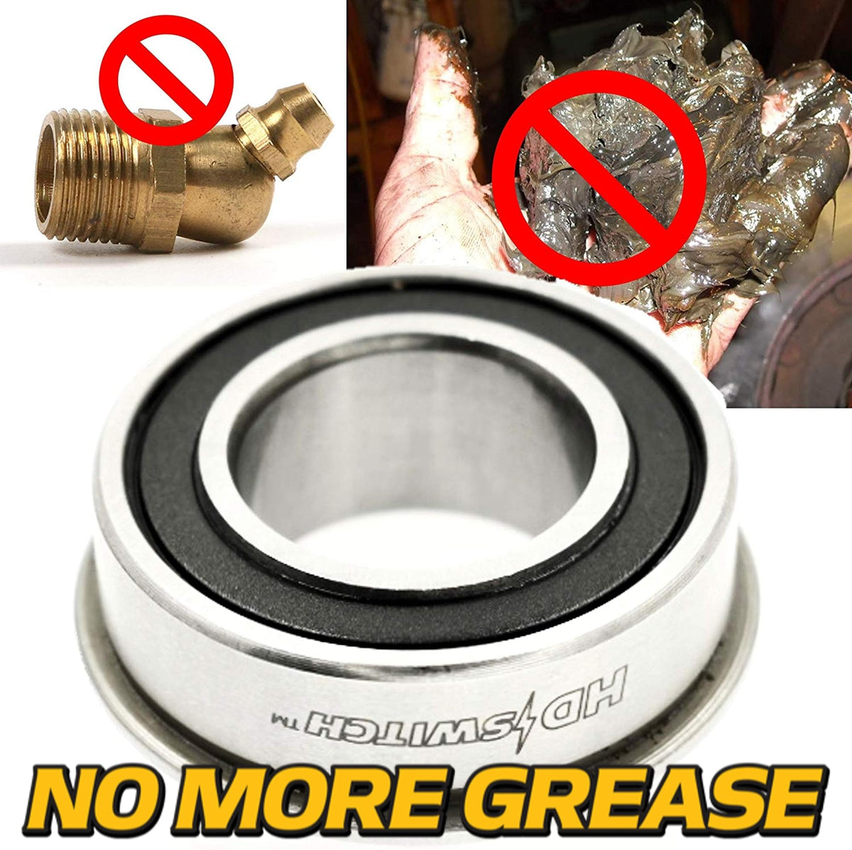 HD Switch grease tube facilitates quick, precise maintenance