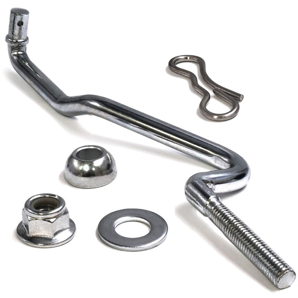 HD Switch GX20497A deck lift arm assembly for John Deere tractors, built for durability.