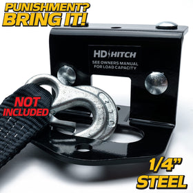 HD Switch hitch chain slot used for securing hooks and ropes