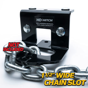 HD Switch hitch durable black powder coat resists weather