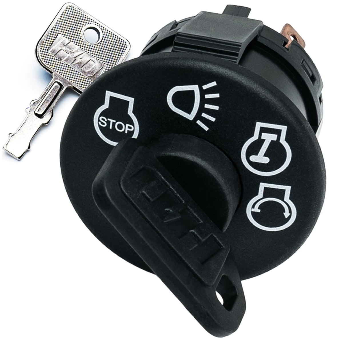 HD Switch ignition switch for Craftsman mower ensures reliable starts.