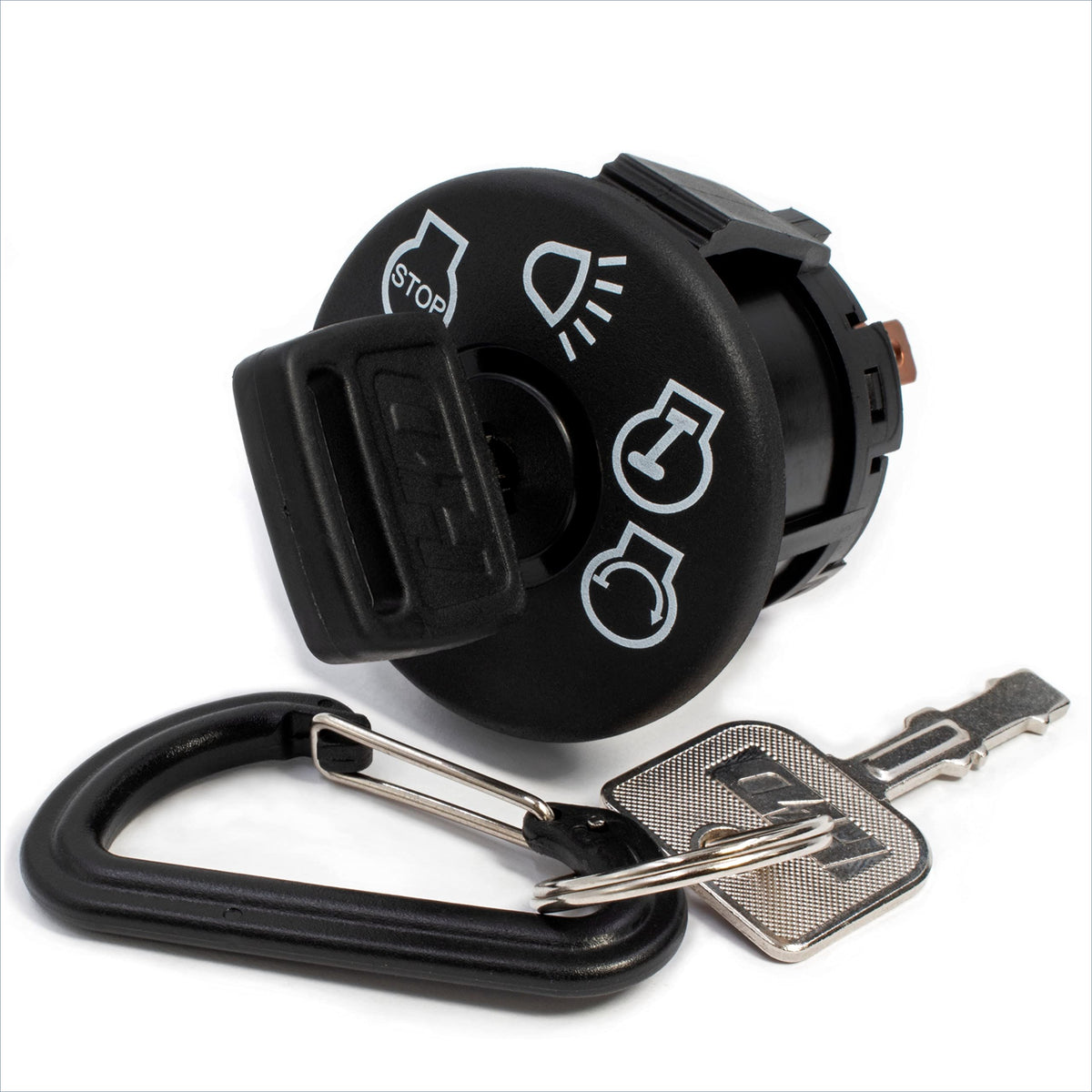 HD Switch Premium ignition key switch for John Deere D100 series delivers reliable starts.