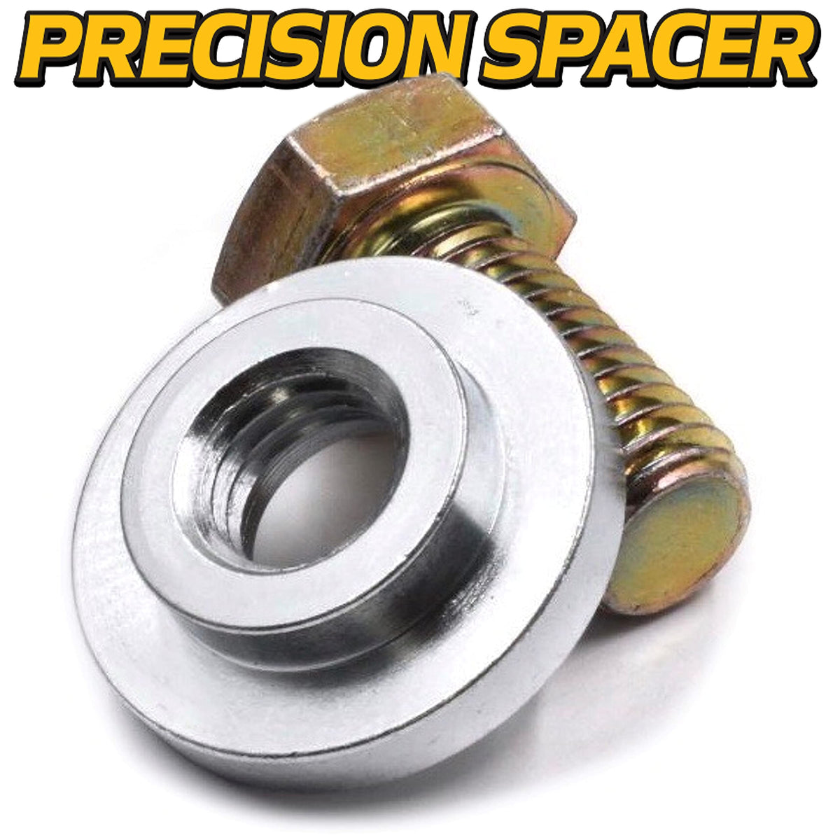 HD Switch thrust washer provides stable axial support for reliable steering.