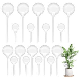 Hdagbnn watering globes in three sizes for versatile plant care.