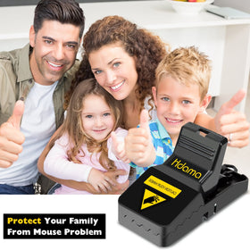 Hdama Mouse Trap showing the removable bait cup for quick baiting