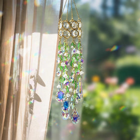 HDCRYSTALGIFTS acrylic lily of the valley leaves brighten indoor corners.