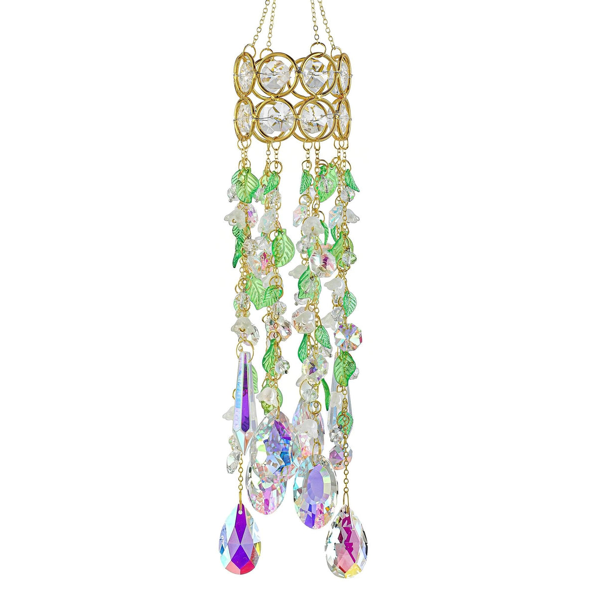 HDCRYSTALGIFTS nature-inspired ornament for peaceful, light-filled rooms.