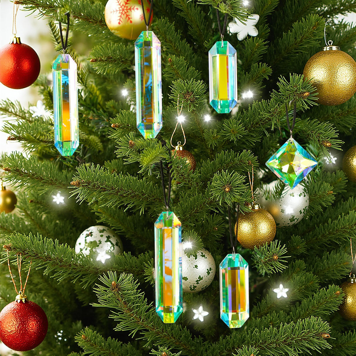 HDCRYSTALGIFTS AB prism indoor outdoor versatility