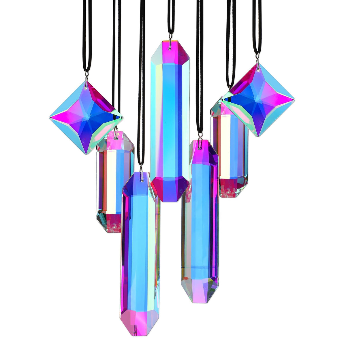 HDCRYSTALGIFTS AB prism high-quality K9 glass clarity