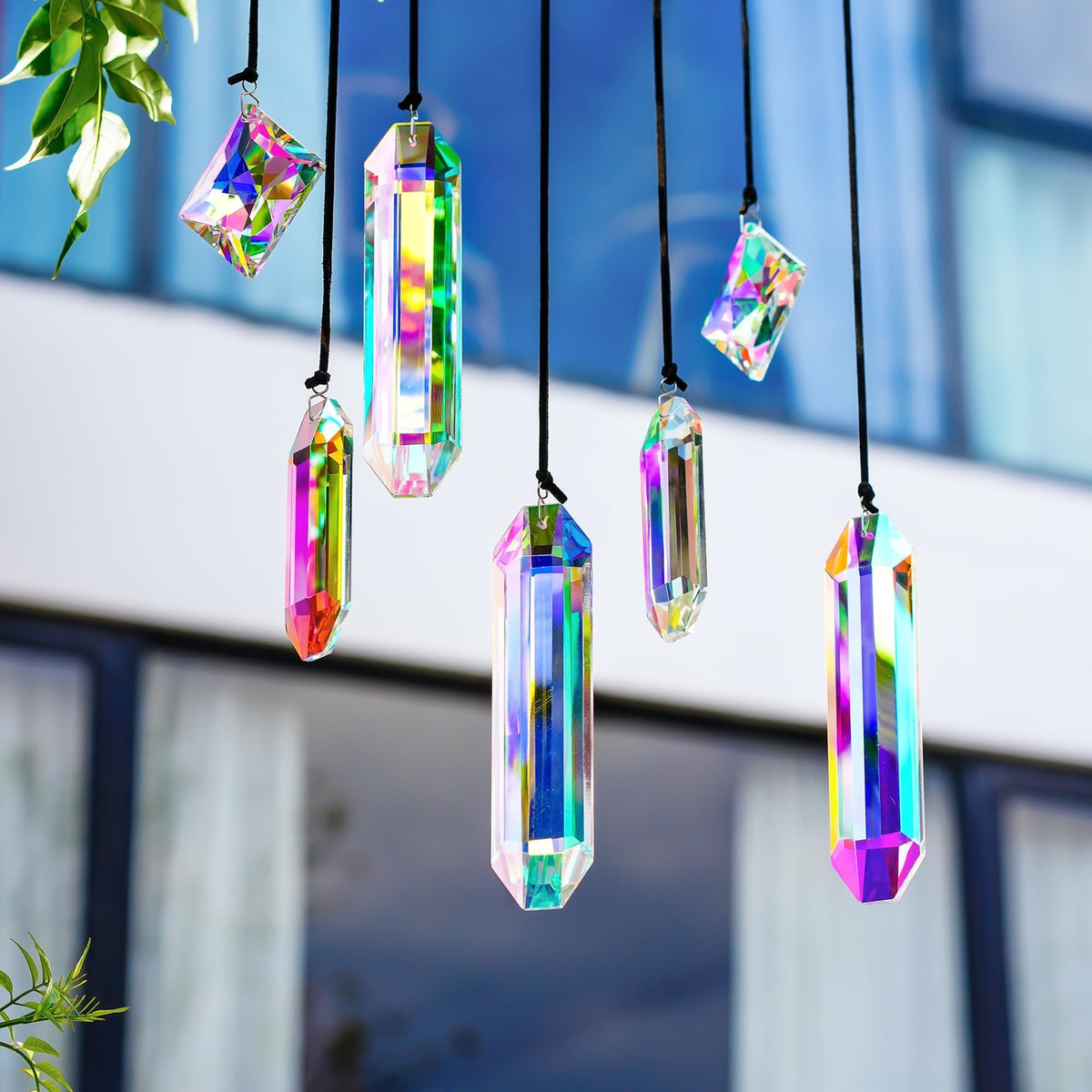 HDCRYSTALGIFTS AB prism sun catcher window display