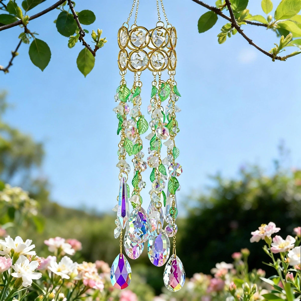HDCRYSTALGIFTS versatile decor suitable for windows, porches, and cozy spaces.